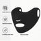 Mask Dark Night Negro