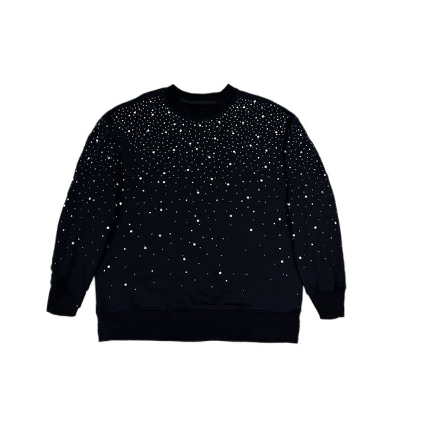 Sudadera con Capucha y Cristales para Hombre y Mujer