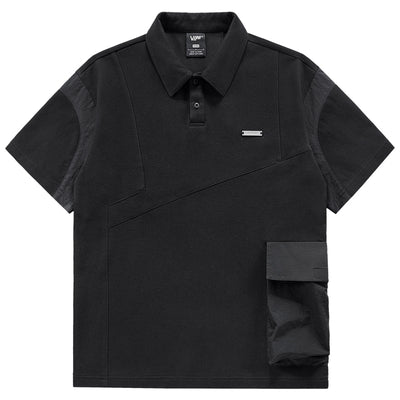 Polo Deportivo Hombre con Diseño Combinado - Image 3
