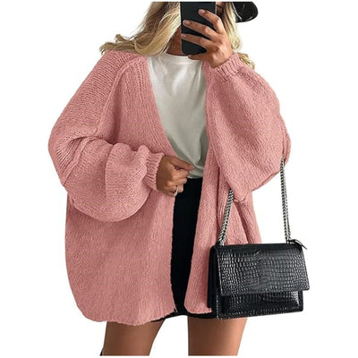 Abrigo Suéter Tejido Casual para Mujer - Image 42