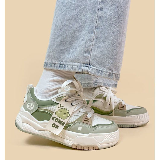 Zapatillas Deportivas Estilo Hong Kong con Plataforma para Mujer - Image 4