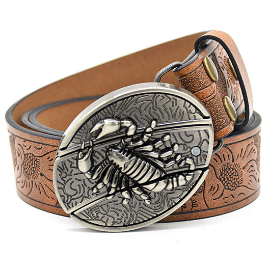 Cinturón de Cuero con Grabado Personalizado y Hebilla Suave - Image 9