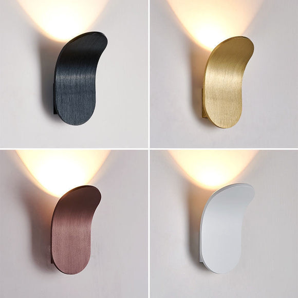 Lámpara de Pared LED Minimalista Moderna para Mesita de Noche