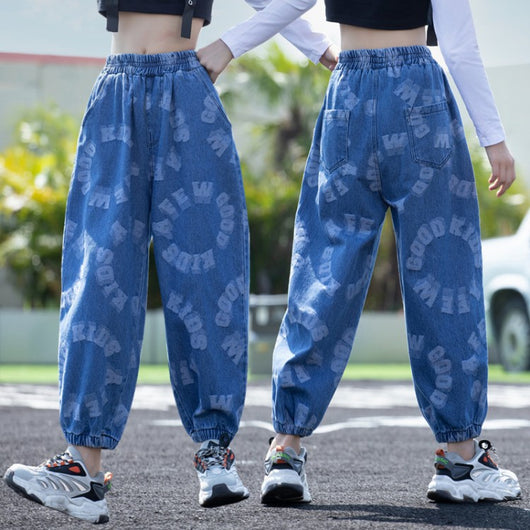 Pantalones Otoñales para Niñas con Tobillo Ajustado - Image 14