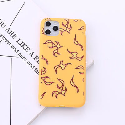 Funda Protectora Multicolor con Efecto Llama Compatible con Apple - Image 2