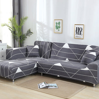 Funda de Sofá con Patrón Caleidoscopio Elástica Moderna - Image 17