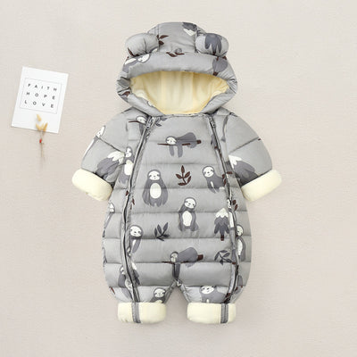 Pijama Infantil de Invierno con Forro Polar Grueso - Image 11