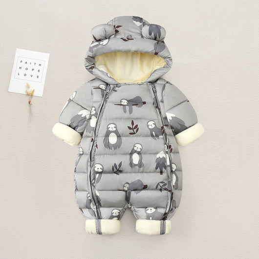 Pijama Infantil de Invierno con Forro Polar Grueso - Image 11