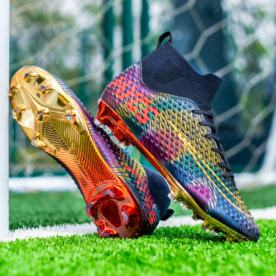 Botines de Fútbol Profesionales con Suela Reforzada Gold para Entrenamiento - Image 6