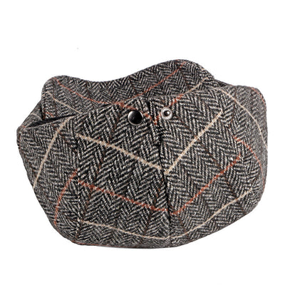 Gorra Cuadros Retro Británica para Hombre - Estilo Duck Vintage - Image 11
