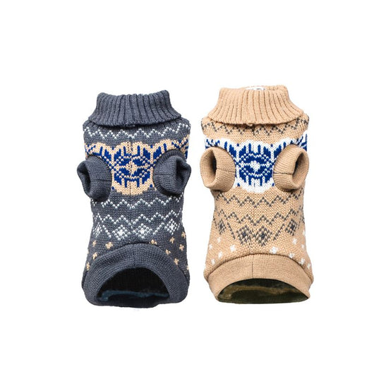 Suéter Cálido para Mascotas con Diseño de Copos de Nieve - Otoño e Invierno - Image 17