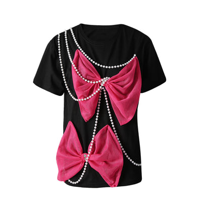 Blusa Suelta con Cadena de Perlas - Colección Nueva Exclusiva - Image 10