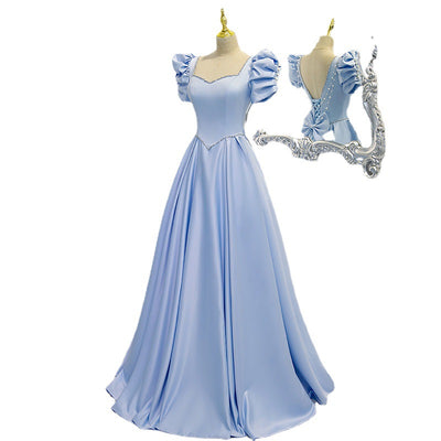 Vestido de Noche Elegante con Lazo Halter para Mujer - Image 11