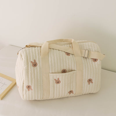 Bolsa Mensajero Momia Bordada Capacidad Grande Viajes Cortos Ligera - Image 8