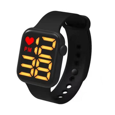 Reloj Digital LED Pantalla Grande Touch Square - Image 3