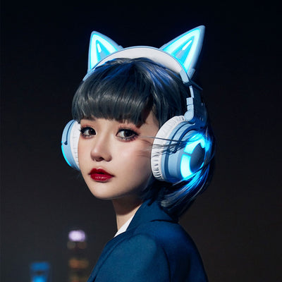 Auriculares Inalámbricos Gaming para Chicas - Diseño Blanco Elegante - Image 14
