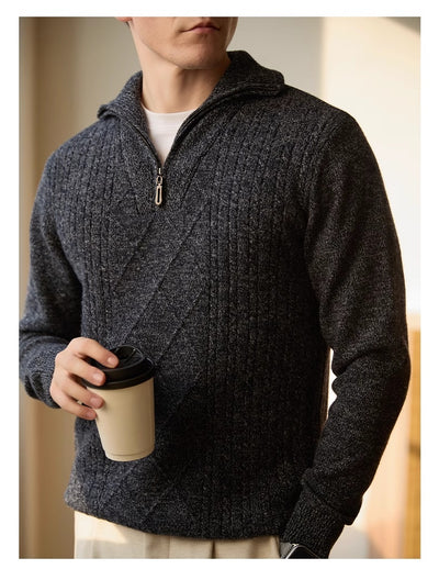 Suéter Cálido de Punto para Hombre - Image 8
