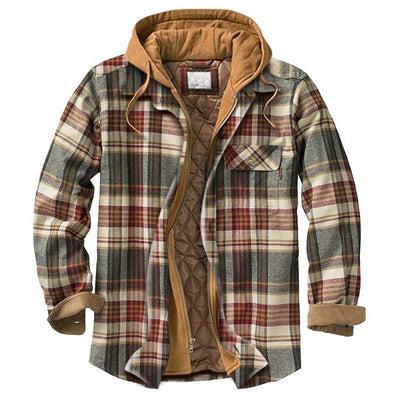 Chaqueta con Capucha Leisure - Abrigo Reversible de Dos Texturas - Image 8