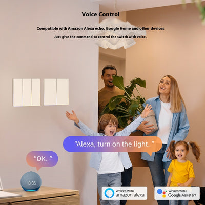 Botón Inteligente WiFi para el Hogar Simple