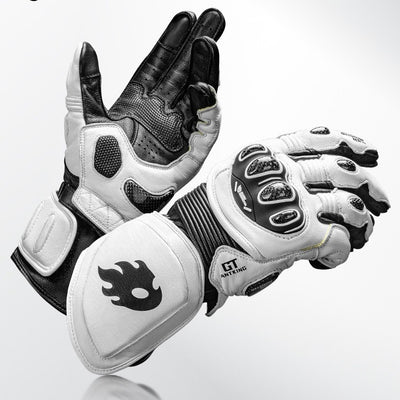 Guantes de Motociclismo en Fibra de Carbono para Pista - Image 4
