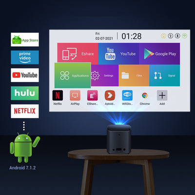 Proyector Android Táctil Portátil para el Hogar - Image 7