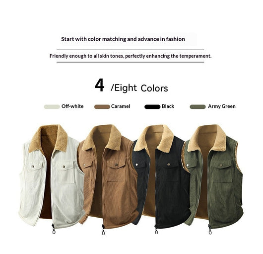 Chaleco Térmico Reversible Acolchado de Algodón Jacquard Hombre - Image 18