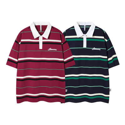 Polo Retro Vintage para Hombre - Estilo Clásico de Verano - Image 4