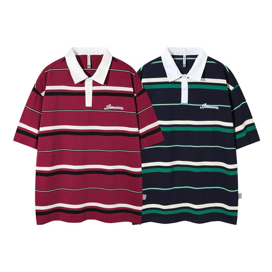 Polo Retro Vintage para Hombre - Estilo Clásico de Verano - Image 4