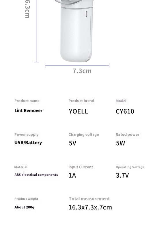 Removedor de Pelusas Digital para Ropa - Depilador Eléctrico Profesional - Image 14