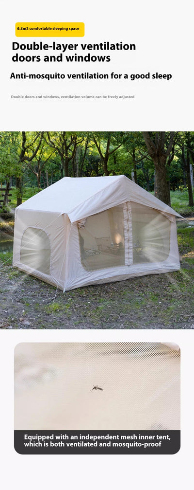 Carpa Inflable Automática 6 Personas - Impermeable, Aislante Térmico para Camping - Image 19