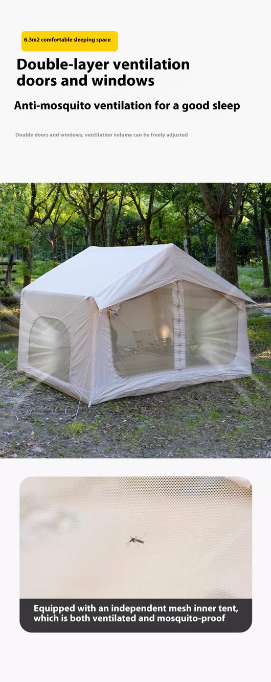 Carpa Inflable Automática 6 Personas - Impermeable, Aislante Térmico para Camping - Image 19