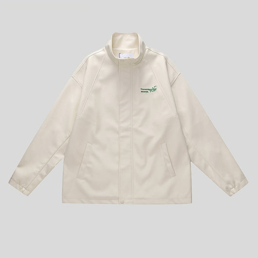 Chaqueta Casual Unisex de Cuero PU - Estilo Trendy Versátil - Image 8