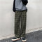 Pantalones de Pana Holgados Estilo Urbano Americano para Hombre