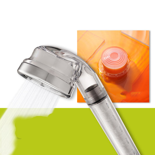 Alcachofa de Ducha Presurizada con Filtro Dechlorador y Purificación de Agua