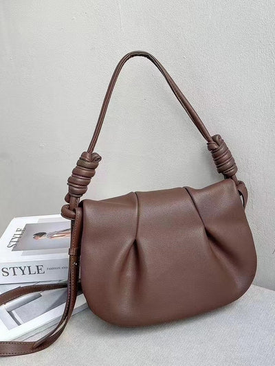 Bolso Bandolera de Cuero Suave - Compacto y Elegante - Image 10