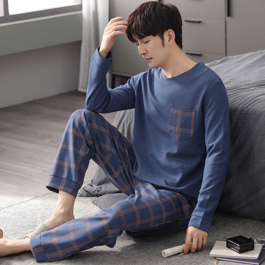 Pijama para Hombre de Algodón 100% con Manga Larga - Image 13