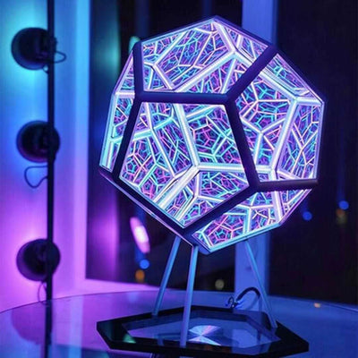 Lámpara Decorativa Dodecaedro Multicolor - Luz Ambiental para el Hogar - Image 9