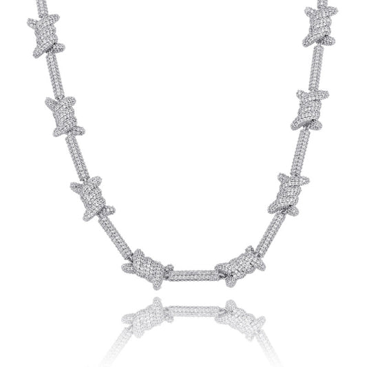 Cadena Cubana con Zirconia: Joya de Personalidad y Brillo - Image 2