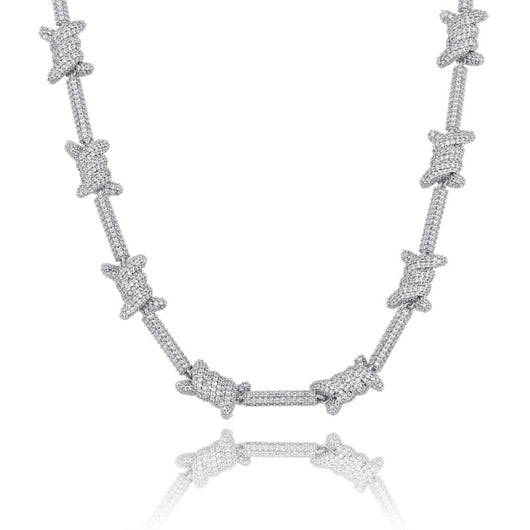 Cadena Cubana con Zirconia: Joya de Personalidad y Brillo - Image 2