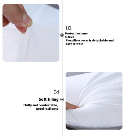 Almohada Gestacional de Látex Natural - Cojín Cervical Ergonómico Desenfundable - Image 18