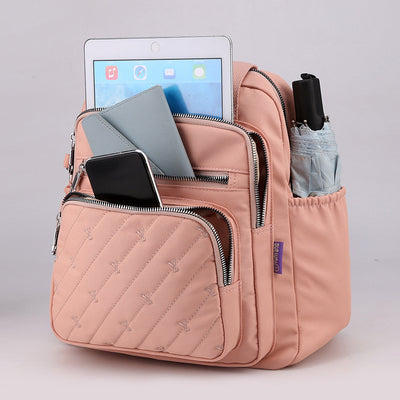 Bolsa Viajera Mamá con Carga USB - Mochila Convertible 2 en 1