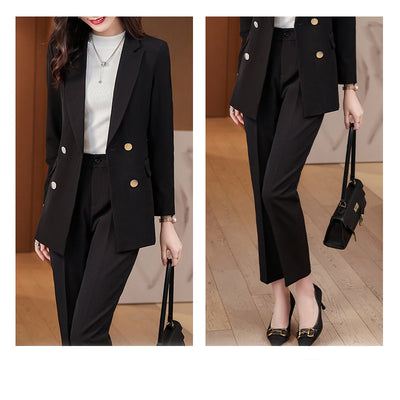 Blazer Ejecutivo Mujer Manga Larga Color Sólido - Image 8