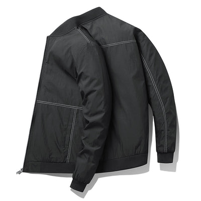 Chaqueta Deportiva Hombre Estilo Coreano Cuello Béisbol Moderna - Image 16