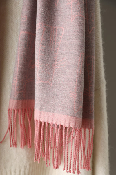 Pashmina Estampada de Protección Solar para Otoño e Invierno - Image 32