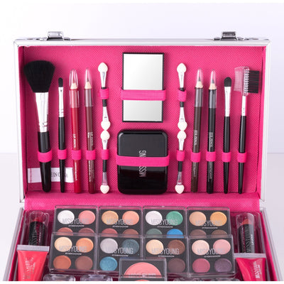 Set de Maquillaje Multifuncional: Labial Duradero y Sombra de Ojos Natural - Image 22