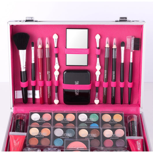 Set de Maquillaje Multifuncional: Labial Duradero y Sombra de Ojos Natural - Image 22