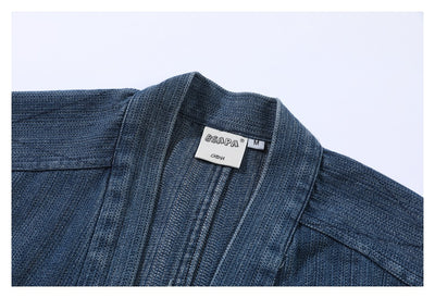 Chaqueta Denim Retro Estilo Chino para Hombre - Image 14