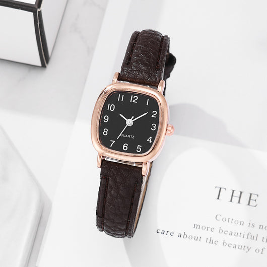 Reloj para Mujer en Acero Inoxidable con Correa de Cuero Sintético - Image 6