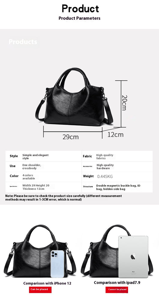 Bolsa Mensajera de Gran Capacidad para Hombro - Image 12