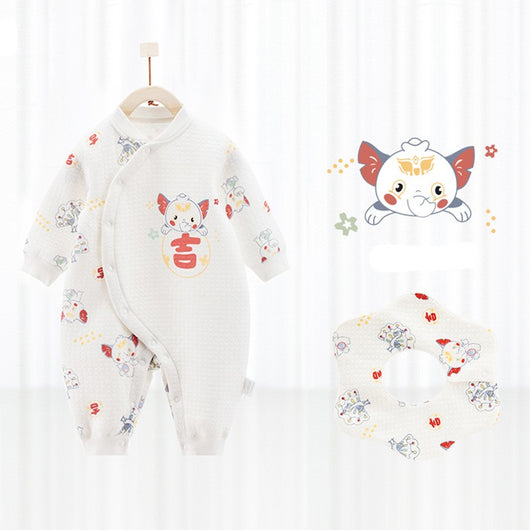 Pijama Térmico de Algodón y Seda para Bebé Recién Nacido - Image 7
